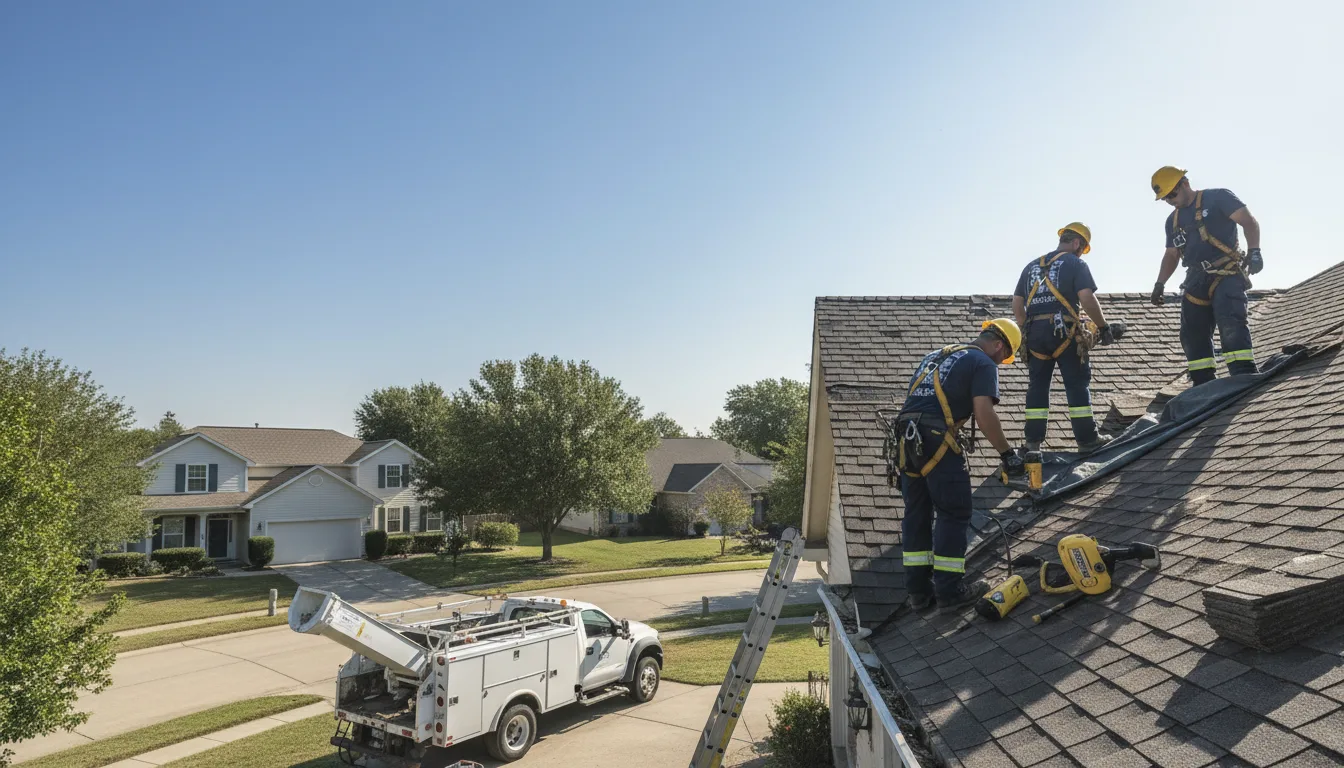 Roof Flashing Repair in Knoxville, GA